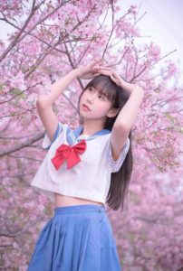 萌芽儿o0作品赏析：清新甜美的美少女-布玛社